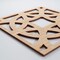 Ekena Millwork Medium Brownsville Decorative Fretwork Wood Wall Panels, Alder, 15 3/8"W x 15 3/8"H x 3/8"T WALW16X16X0375BNEAL - alternate 6
